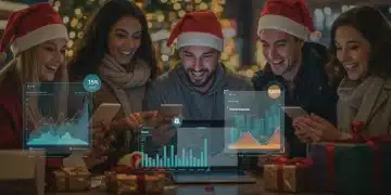 Optimized e-commerce platform showing high performance during US holiday sales with minimal downtime.