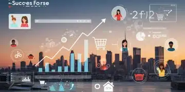 E-commerce dashboard showing 50% repeat customer growth in 2025