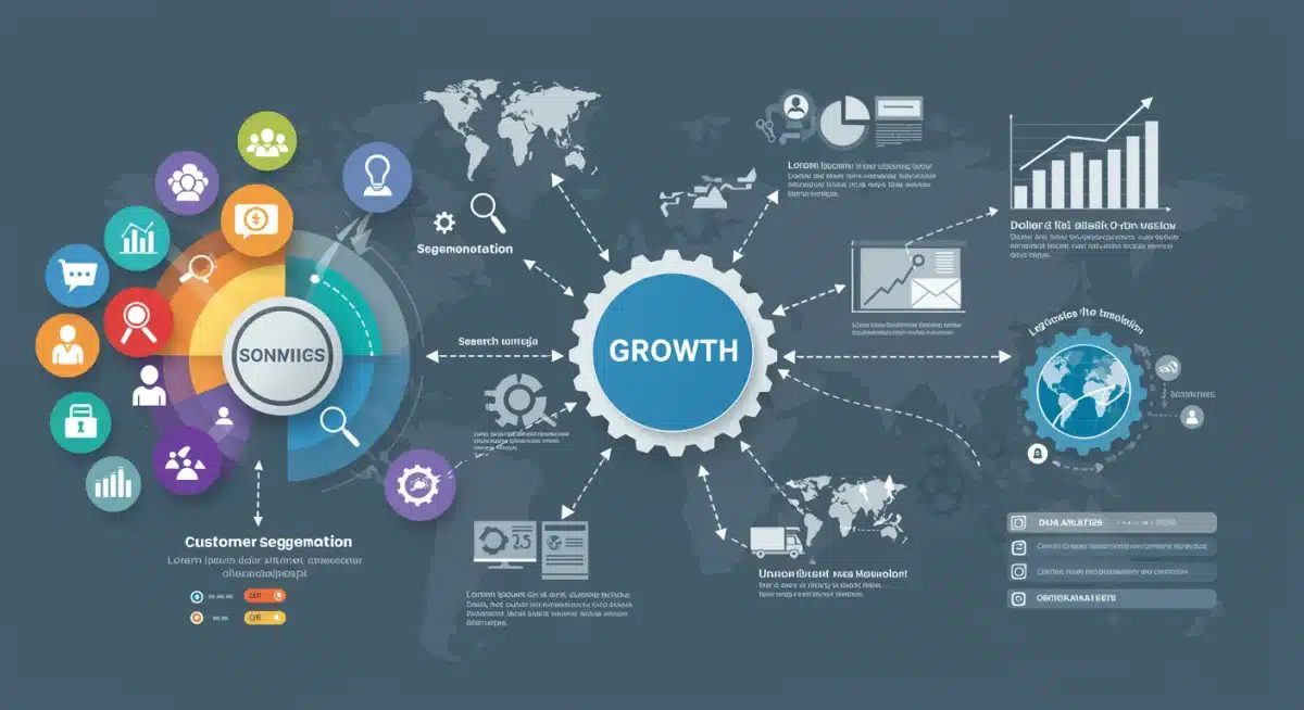 Infographic of integrated e-commerce growth strategies